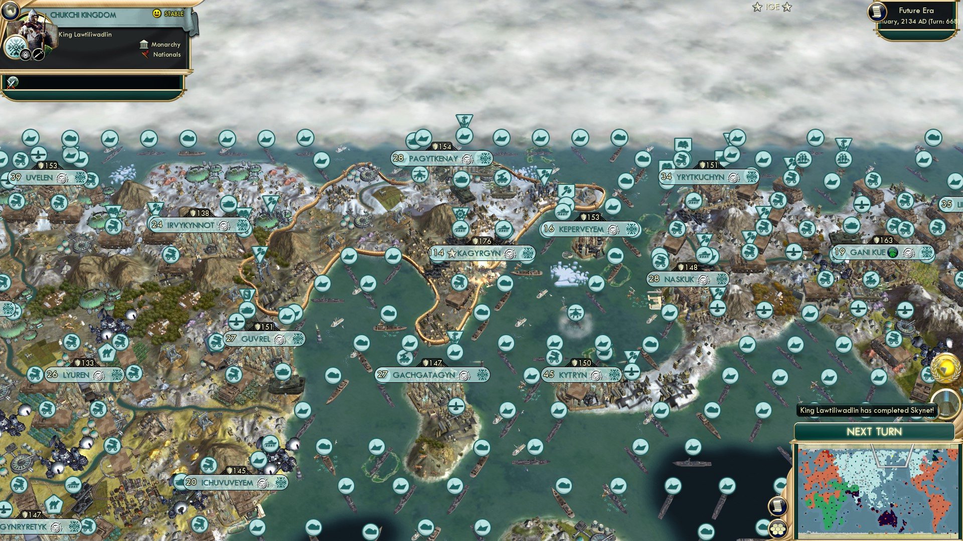 CBR In-Game Screenshot of Chukchi gets the bag