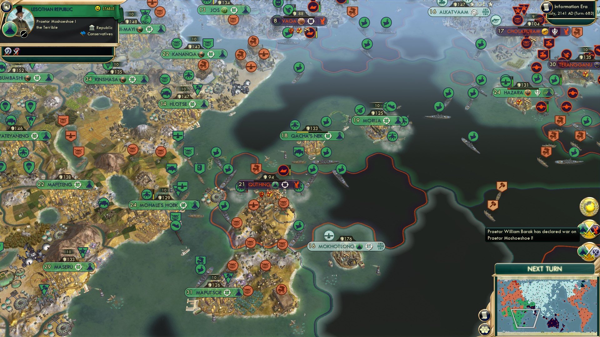 CBR In-Game Screenshot of Jockeying in the Second Tier