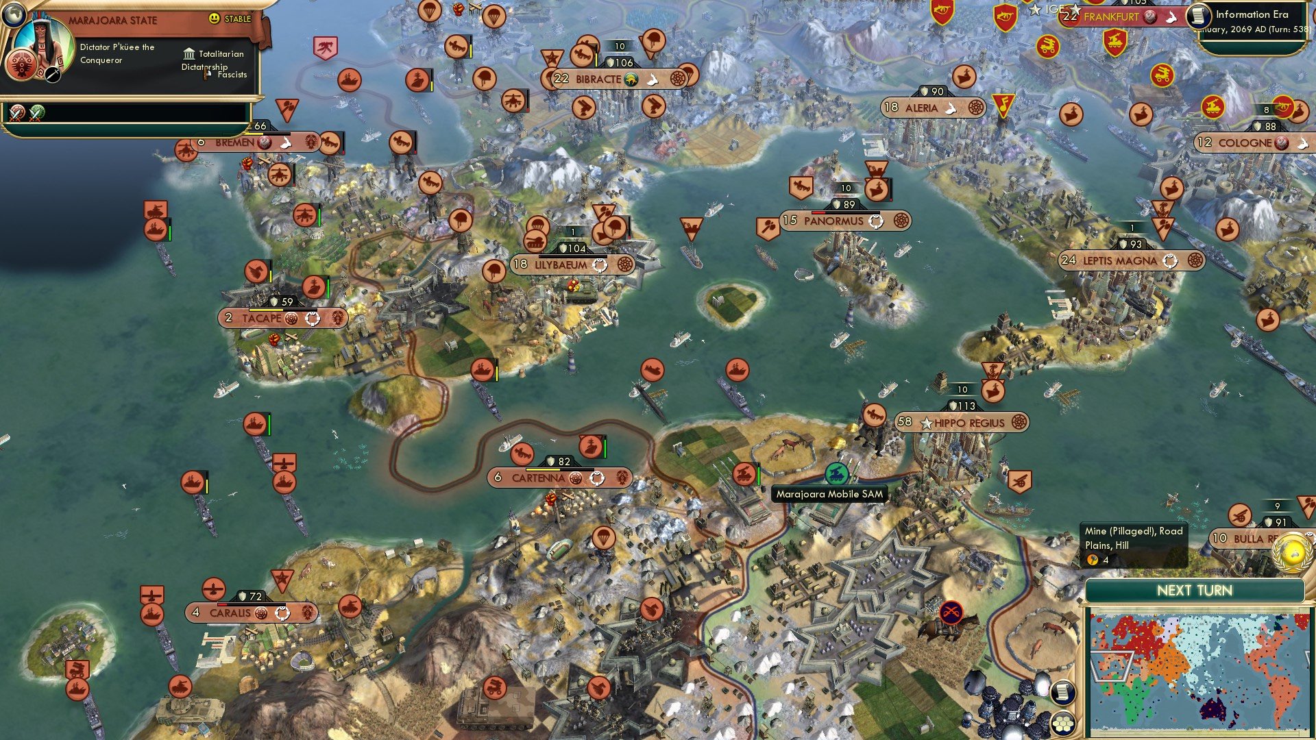 CBR In-Game Screenshot of Slow and Steady wins the War