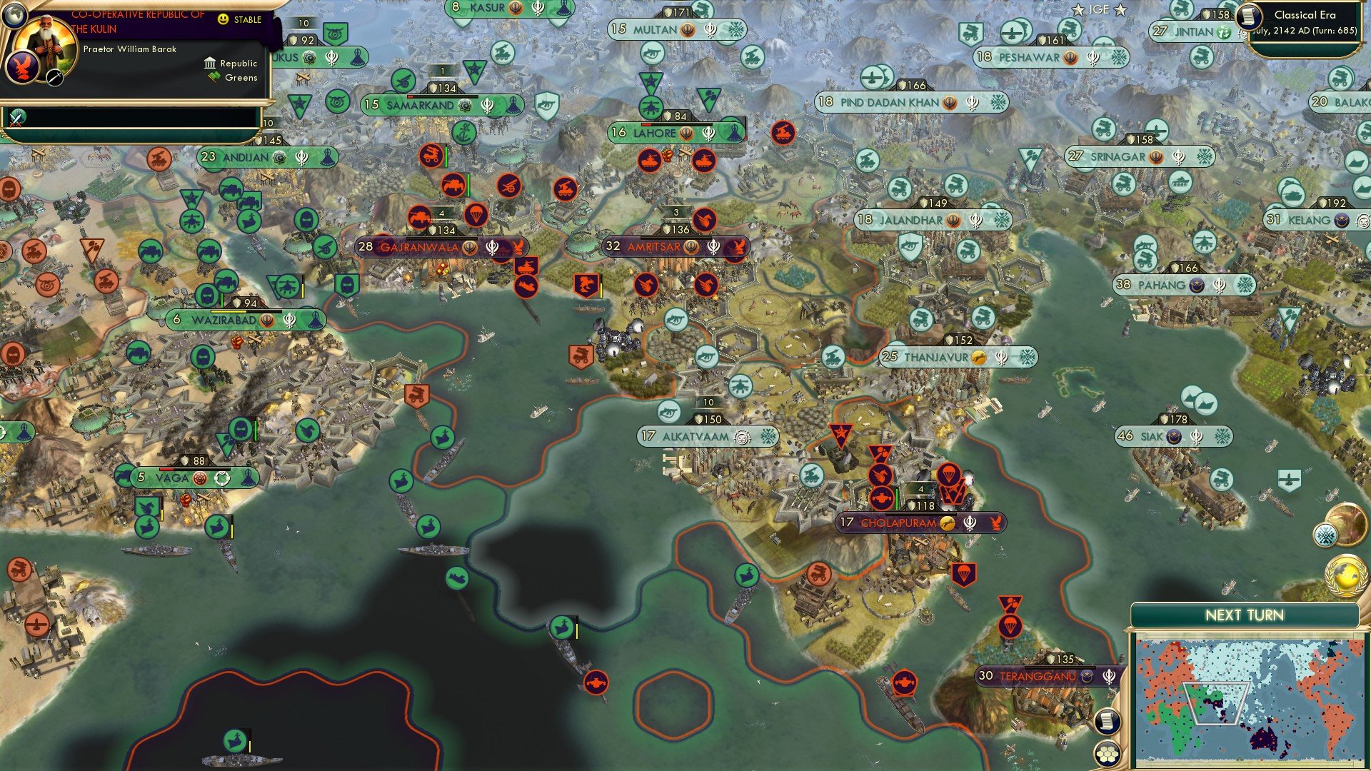 CBR In-Game Screenshot of A shriveled Offensive