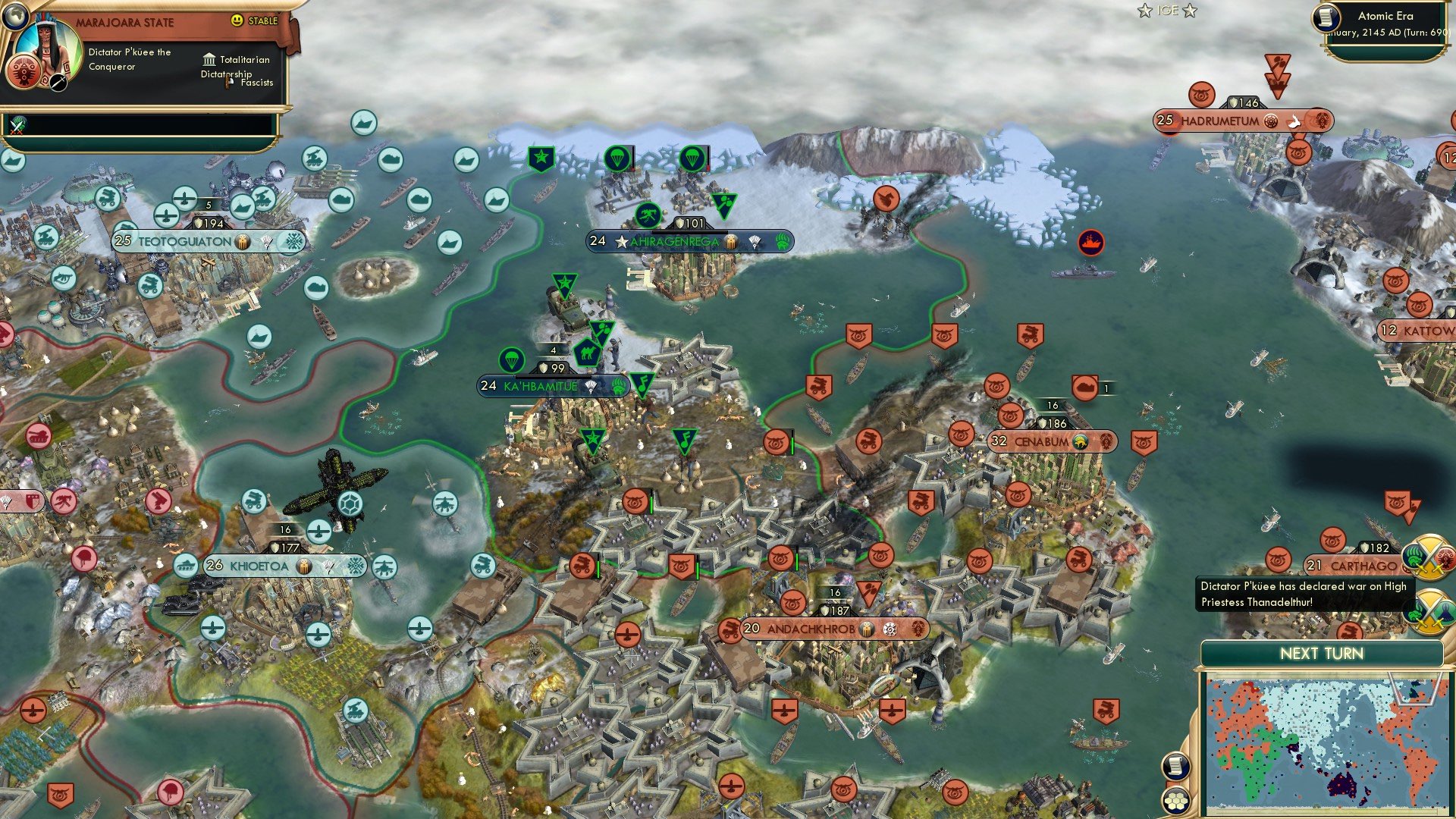 CBR In-Game Screenshot of Culling the numbers