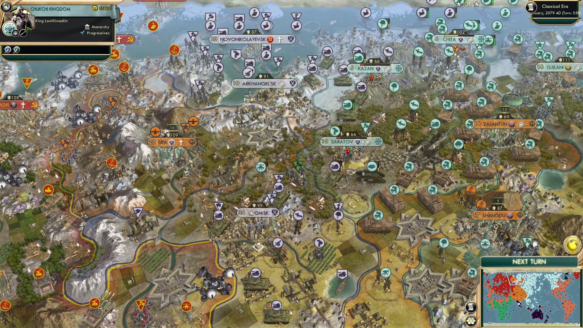 CBR In-Game Screenshot of Sara-Taken