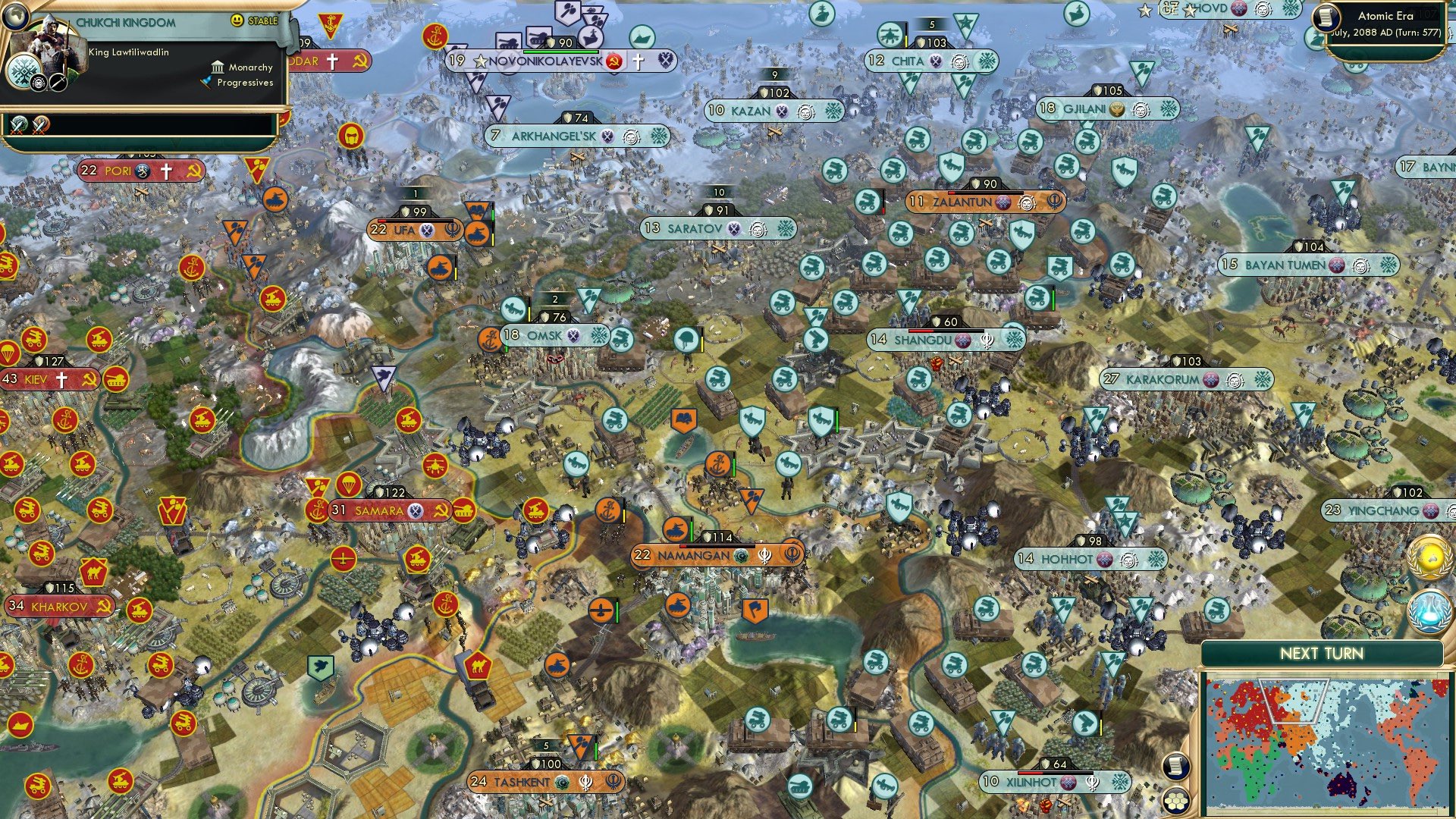 CBR In-Game Screenshot of Cold Center