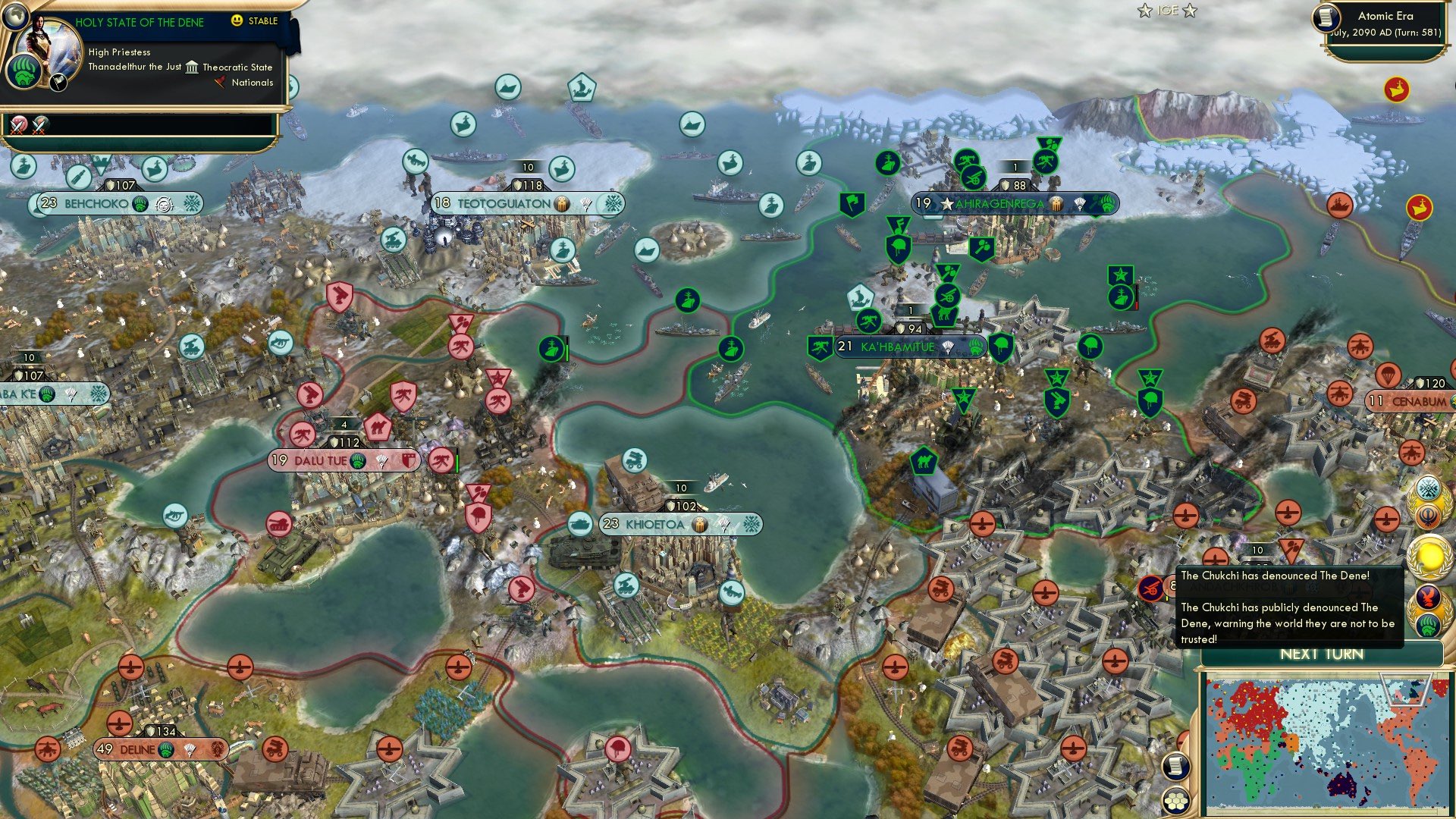 CBR In-Game Screenshot of Trouble brewing...