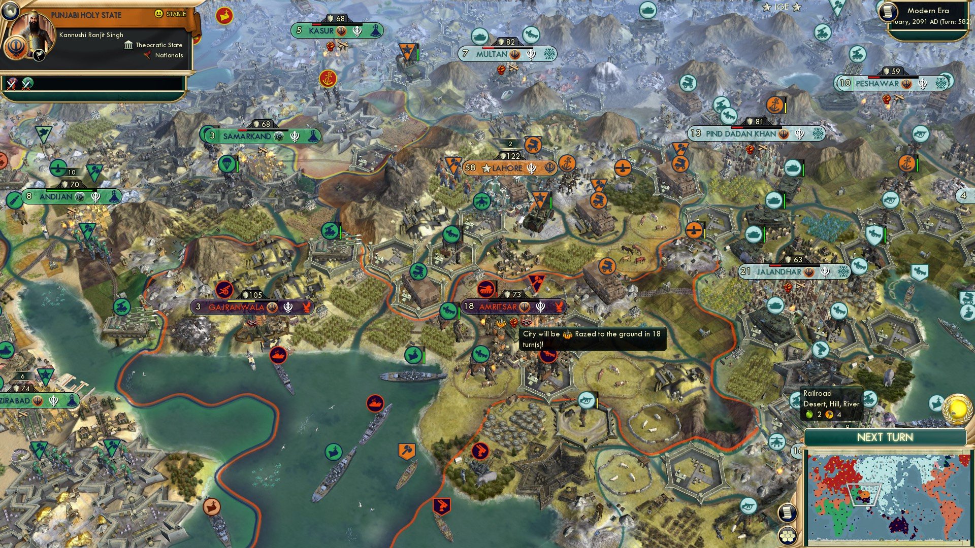 CBR In-Game Screenshot of This is the end...