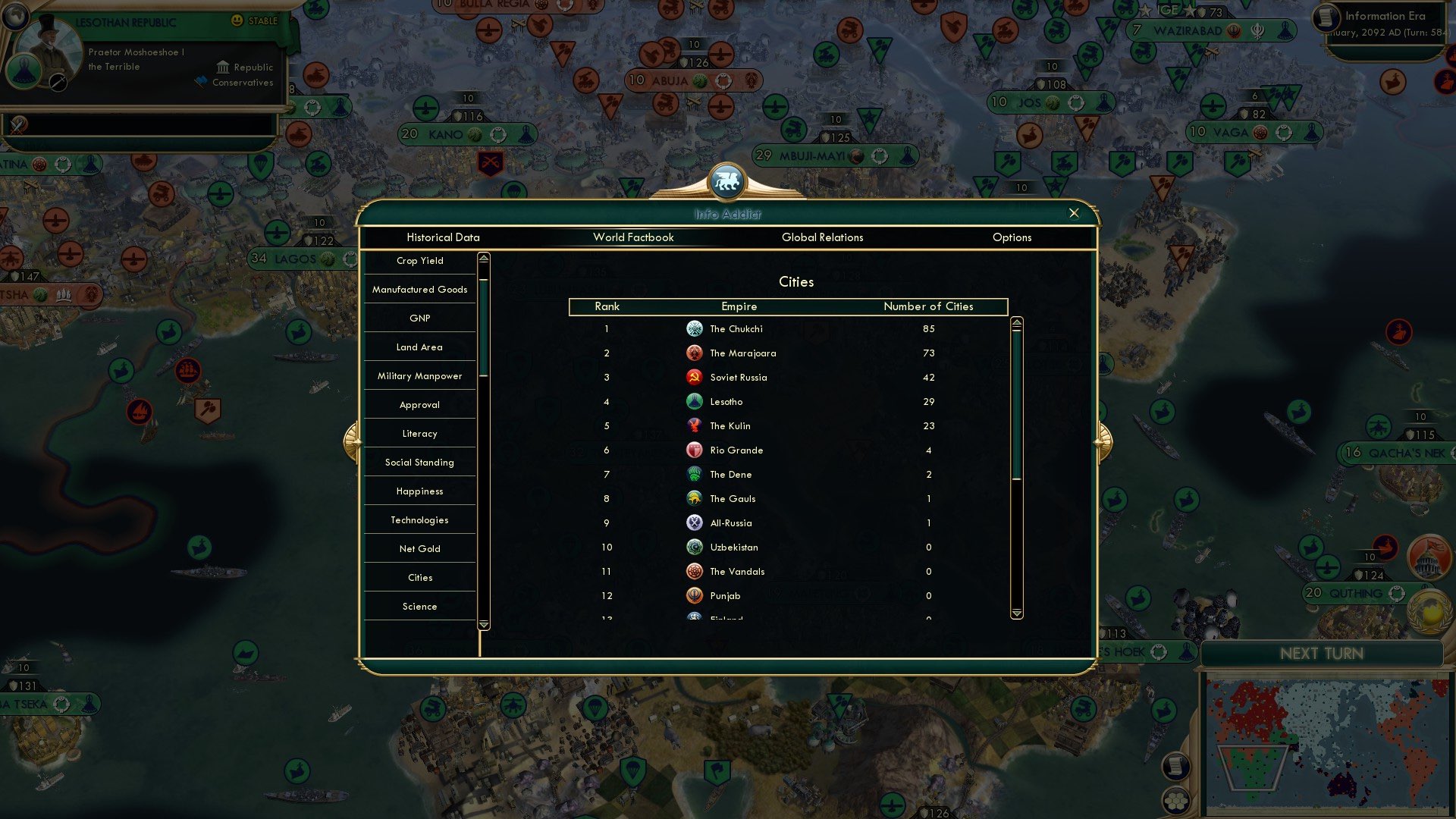 CBR In-Game Screenshot of And then there were 9