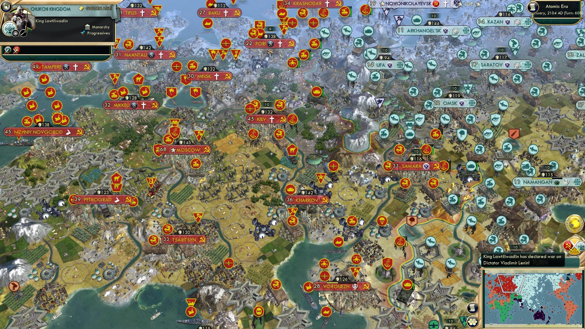 CBR In-Game Screenshot of Atlantic Push