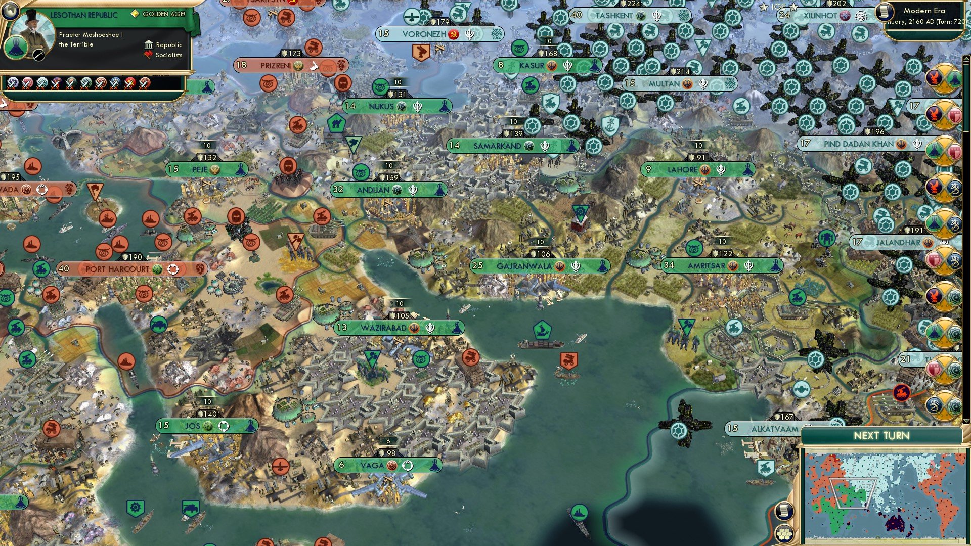 CBR In-Game Screenshot of Green Iran