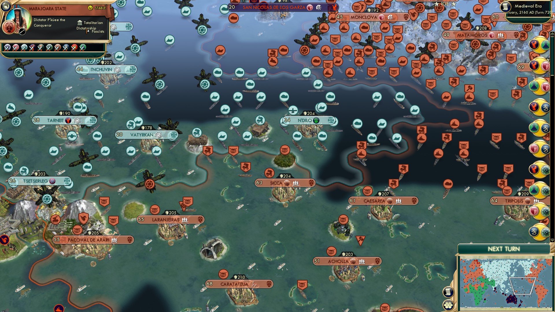 CBR In-Game Screenshot of The Mexican Armada