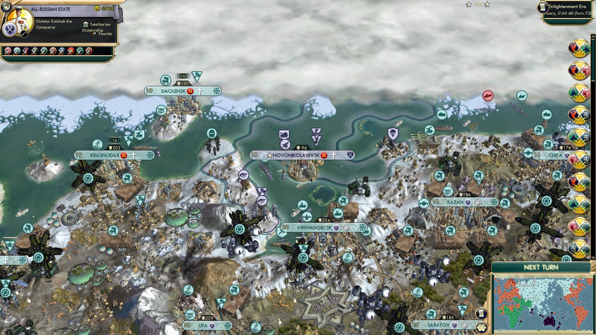 CBR In-Game Screenshot of Primarily A Reduced Government