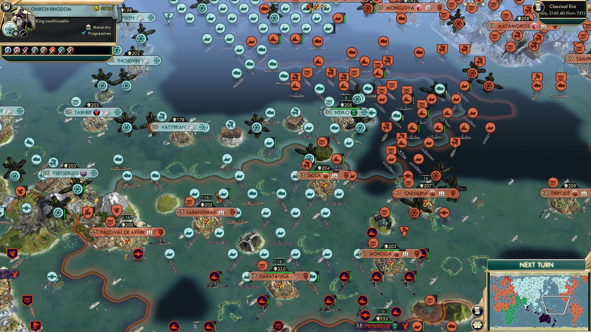 CBR In-Game Screenshot of Pacific Pontificating