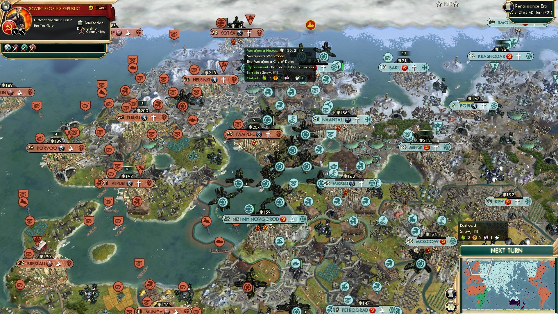 CBR In-Game Screenshot of Kotka Falling