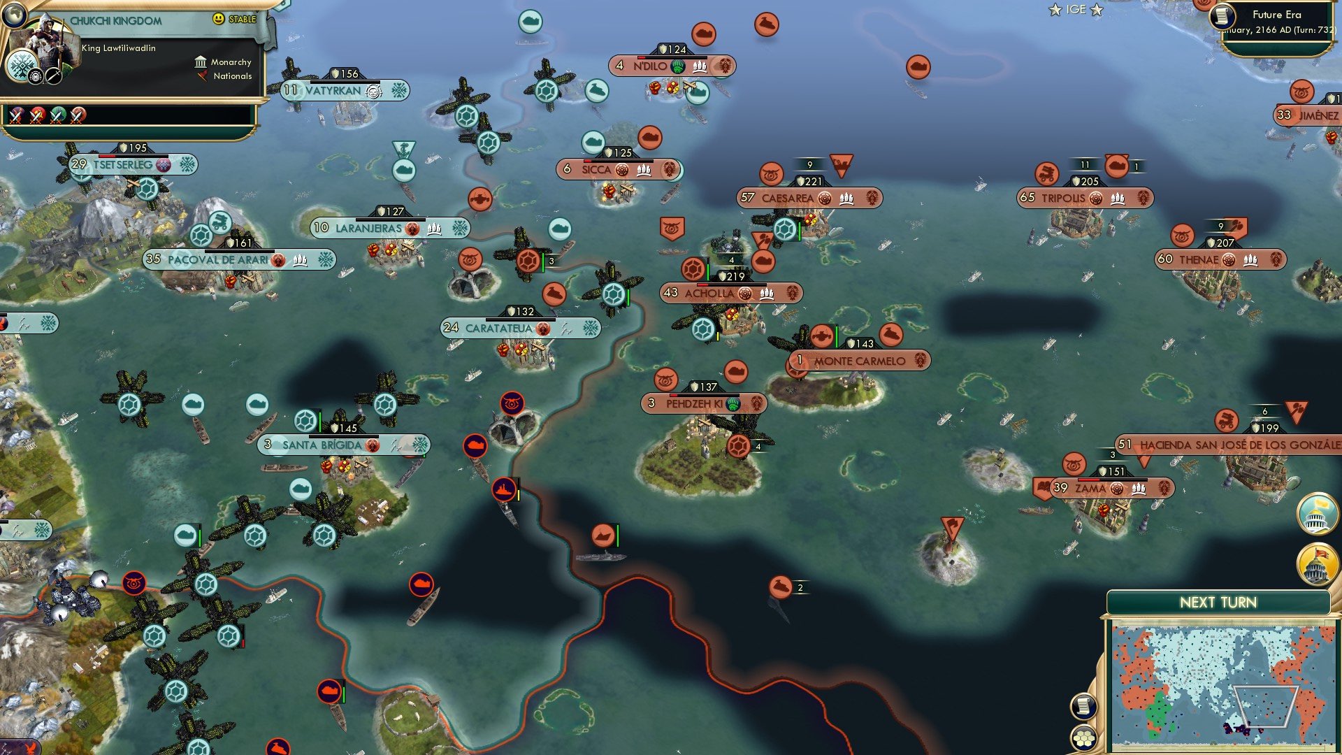 CBR In-Game Screenshot of Pacific Problems