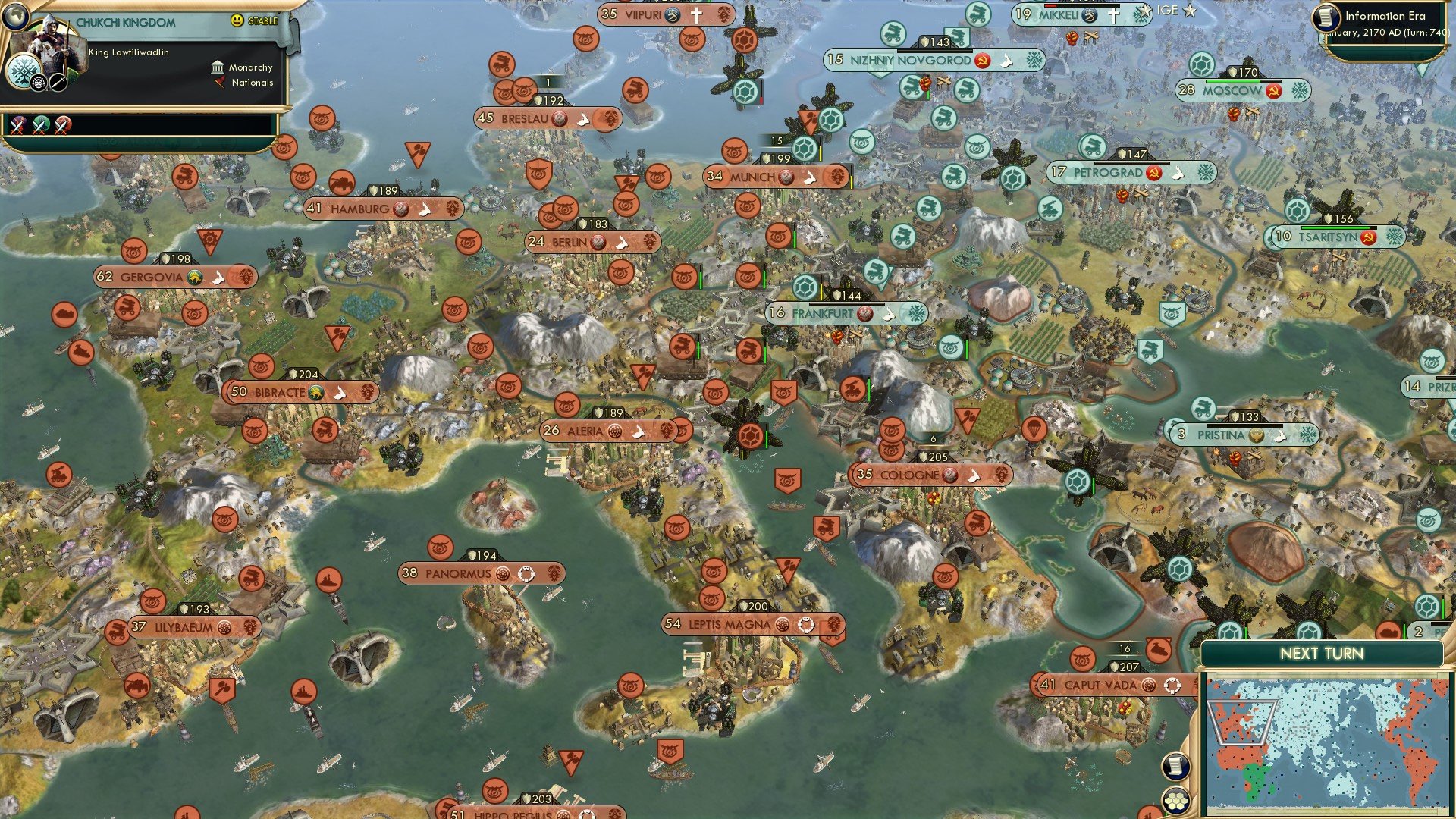 CBR In-Game Screenshot of Not as quiet on the eastern front