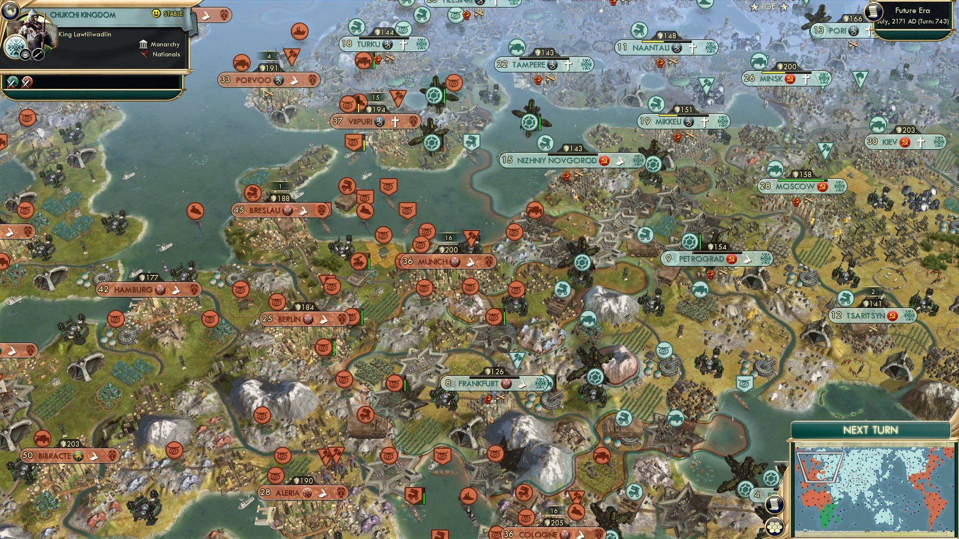 CBR In-Game Screenshot of Slow Push West