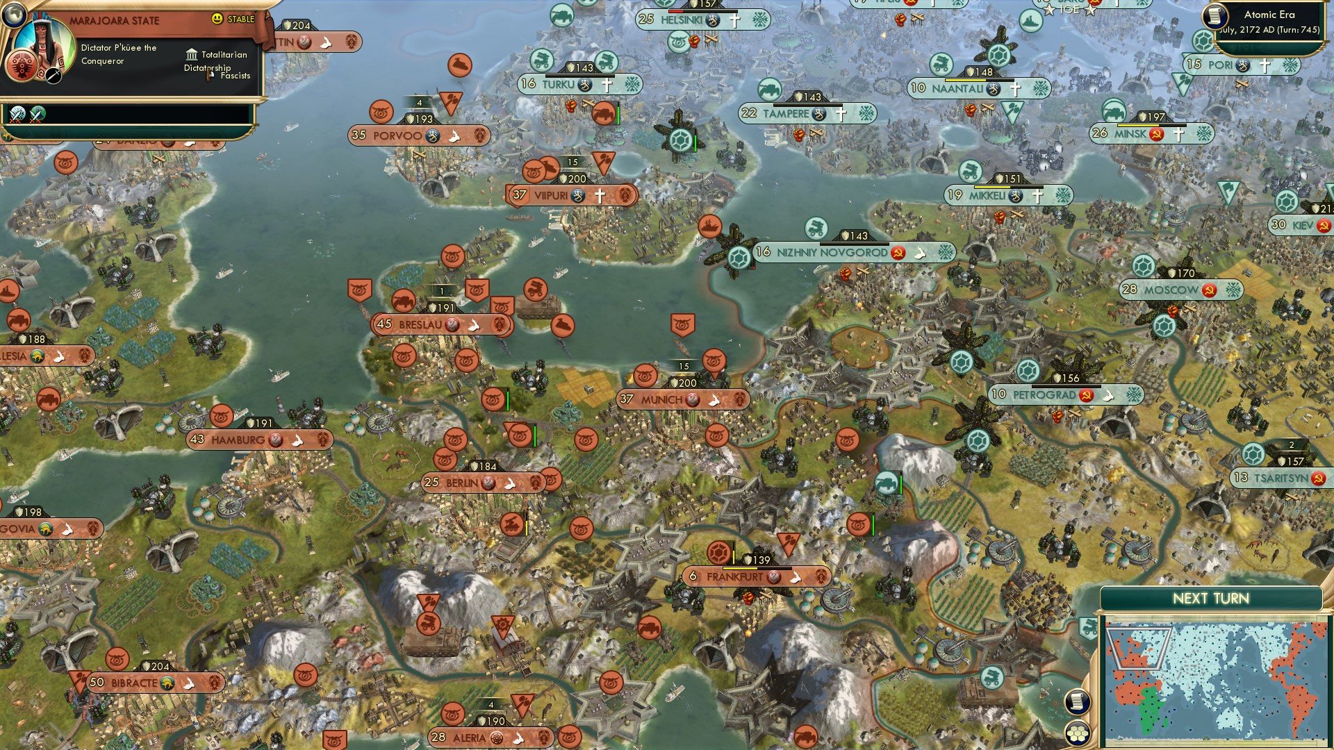 CBR In-Game Screenshot of Frankfurt’s Return
