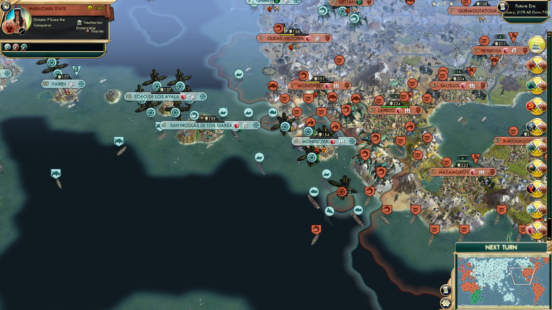 CBR In-Game Screenshot of Biotitans in Baja