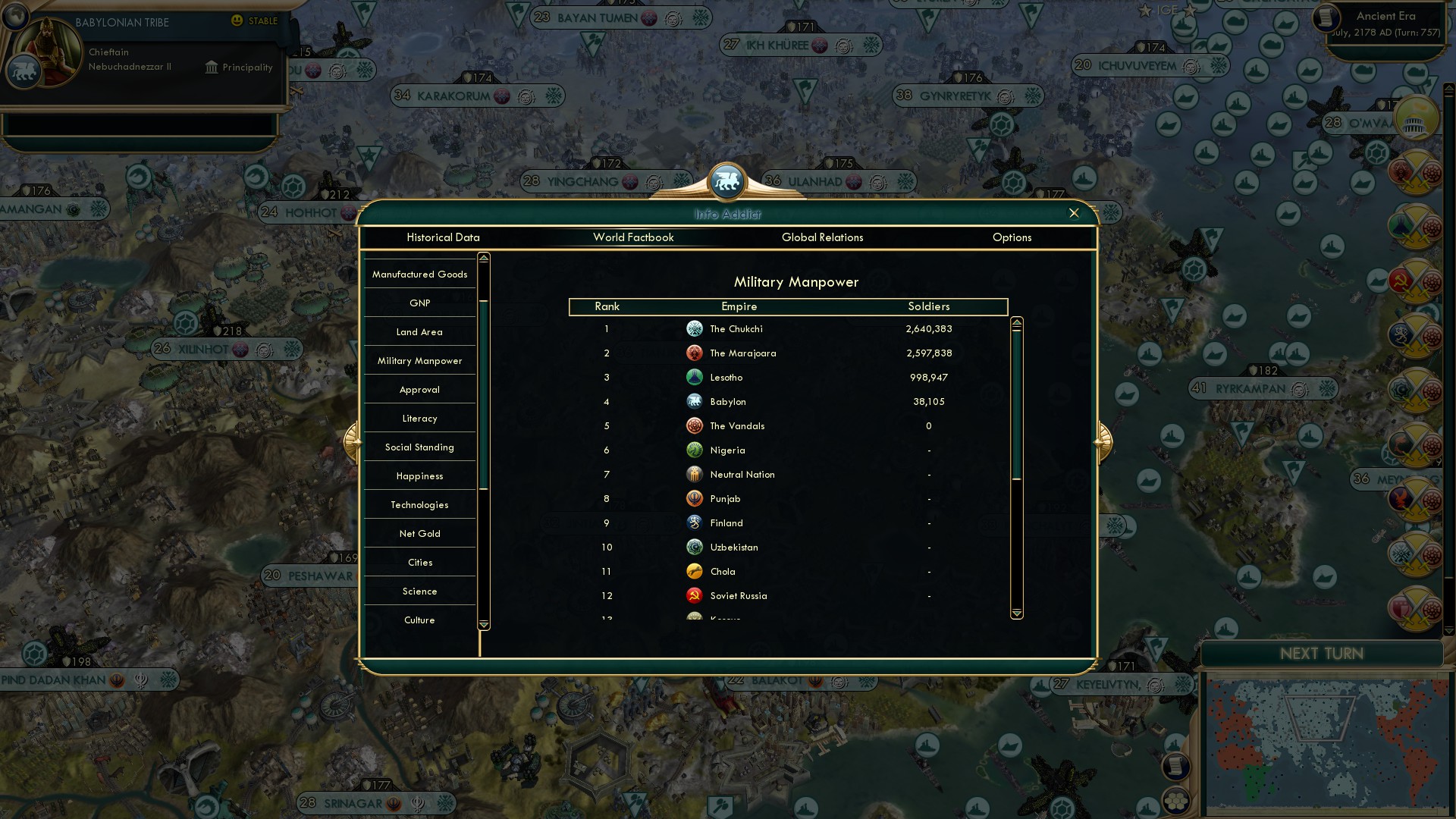 CBR In-Game Screenshot of The Tide Turns