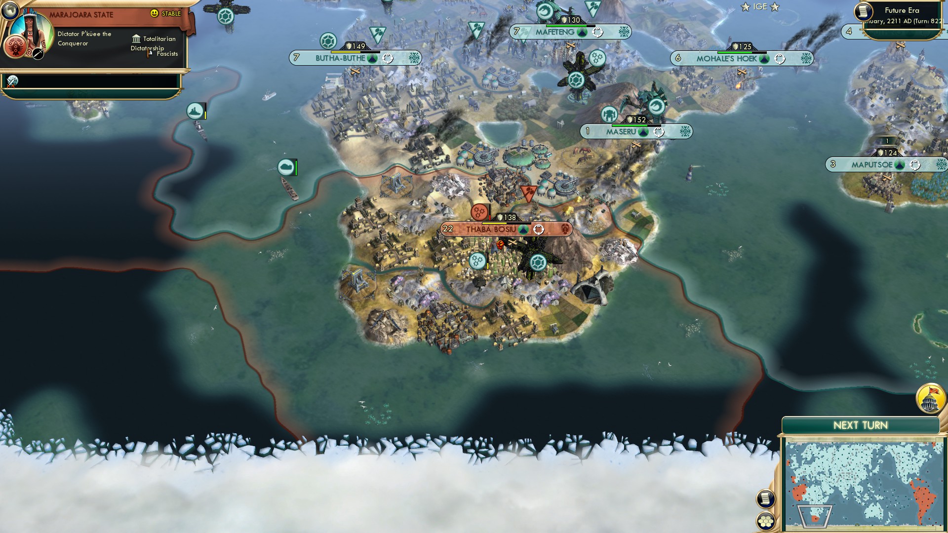 CBR In-Game Screenshot of Lesothohno