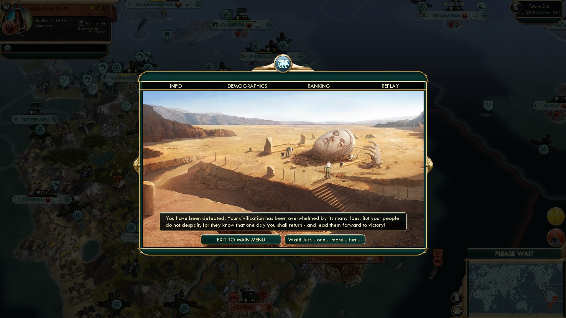 CBR In-Game Screenshot of Boom