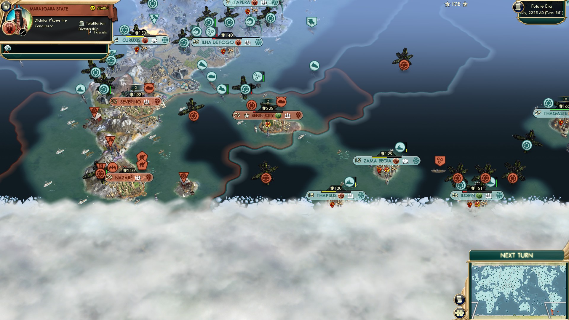 CBR In-Game Screenshot of Two Down, Three to Go