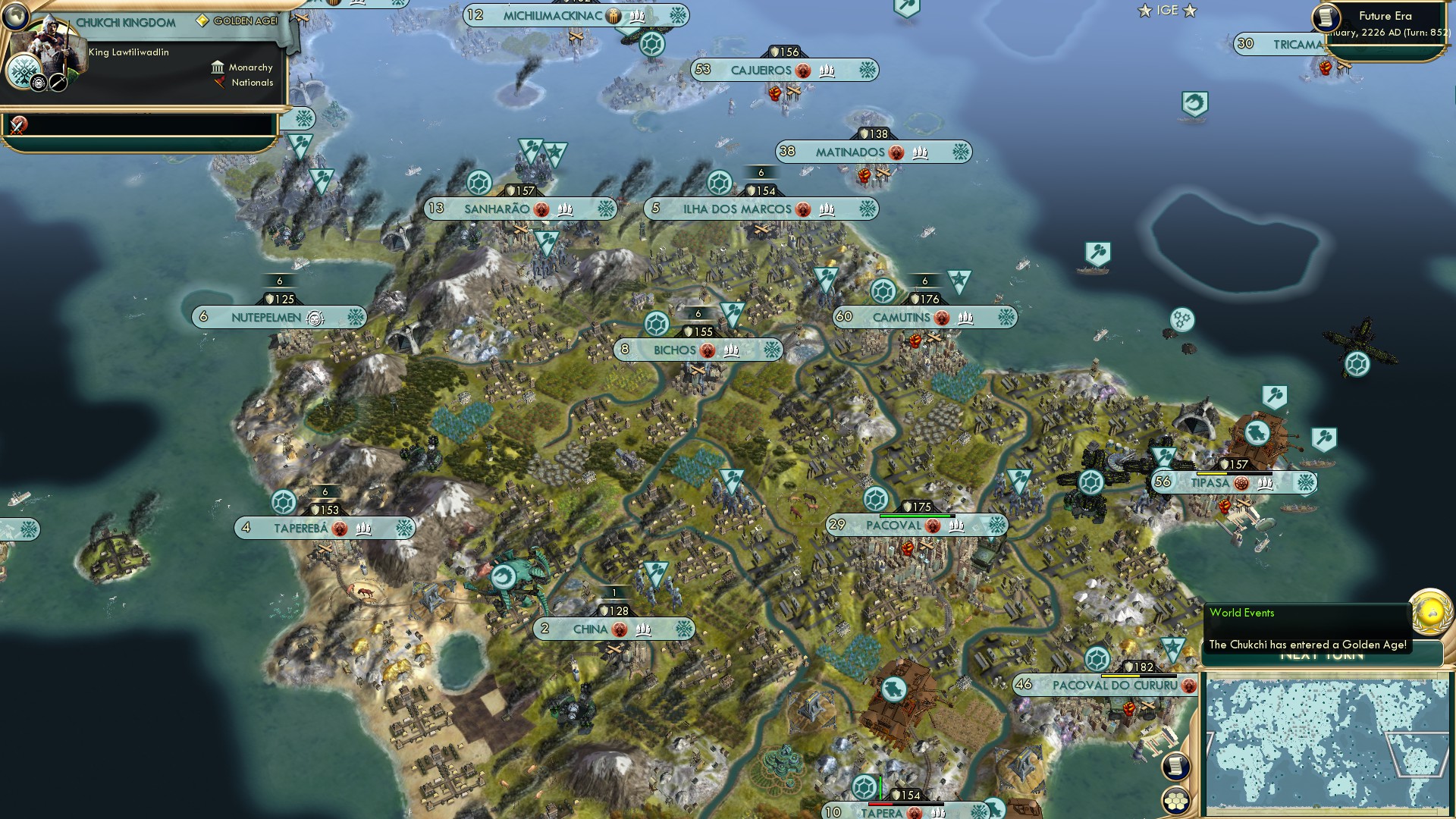 CBR In-Game Screenshot of War’s Over, Let’s Party!