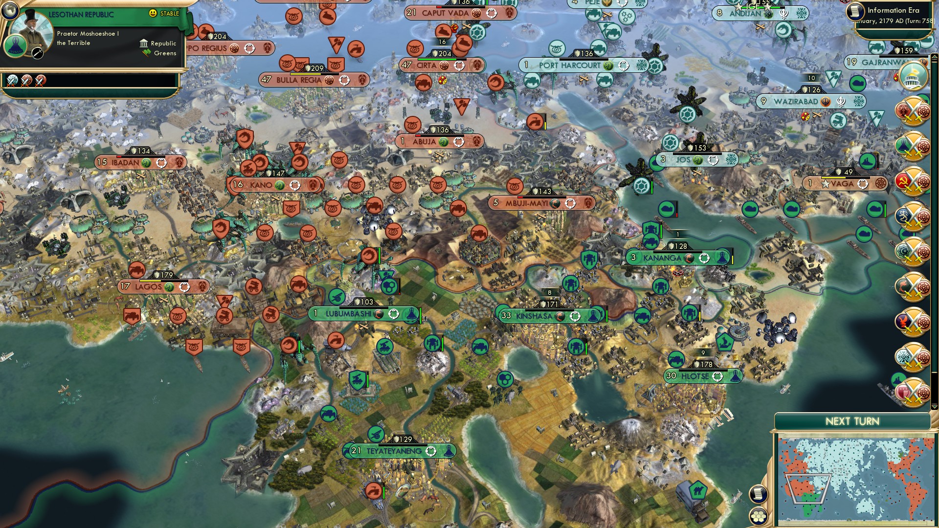 CBR In-Game Screenshot of The Rains Down in Africa Are Made of Metal