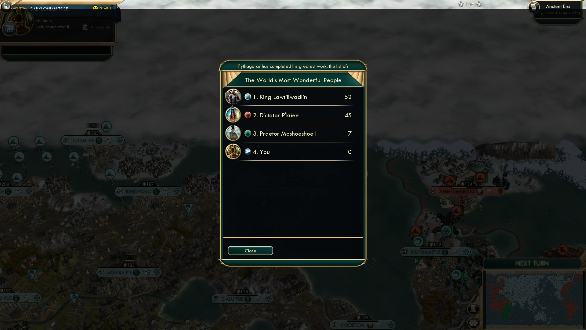 CBR In-Game Screenshot of I Guess You Are Kinda Cute