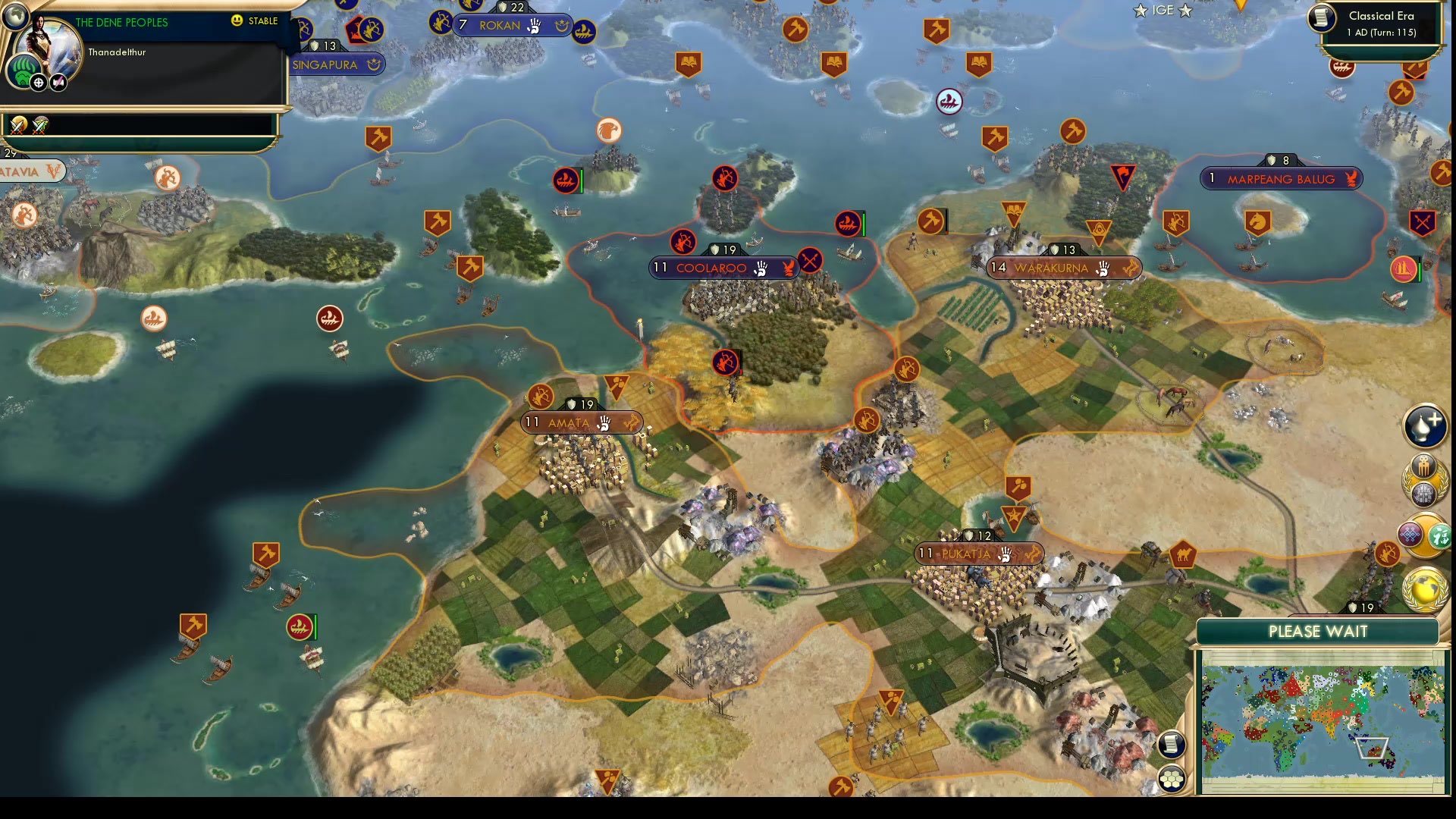 CBR In-Game Screenshot of Act Coolaroo