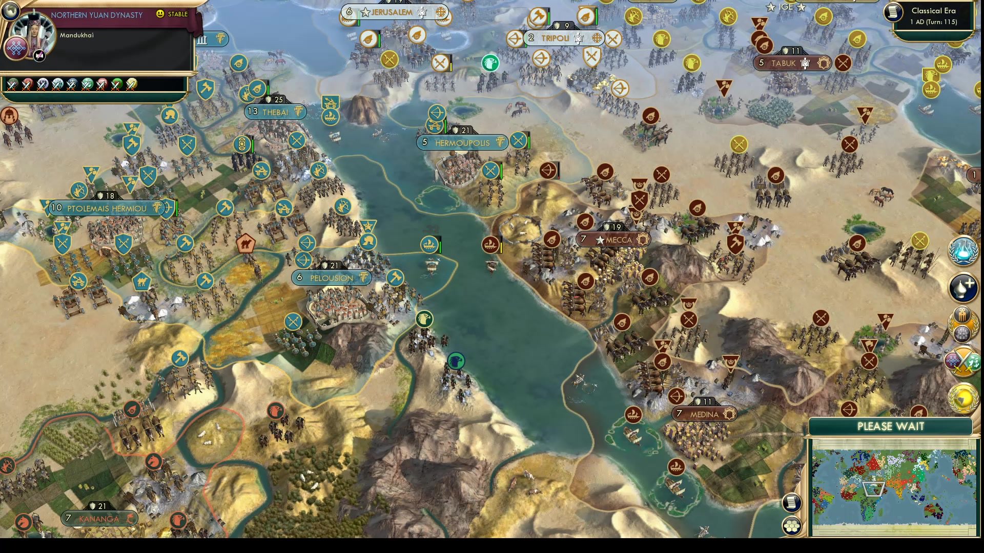 CBR In-Game Screenshot of Firing Line