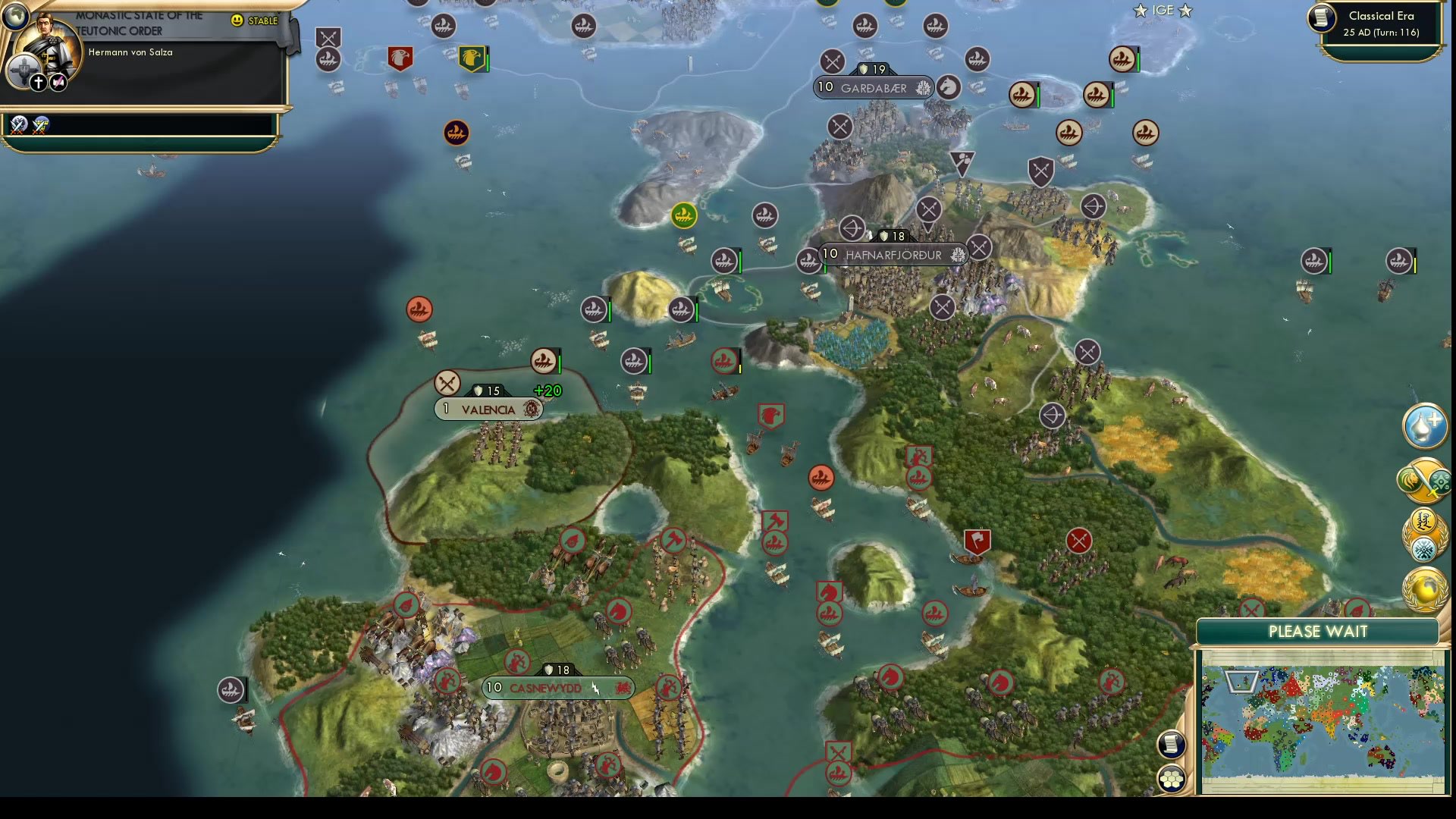 CBR In-Game Screenshot of Big Island Battle