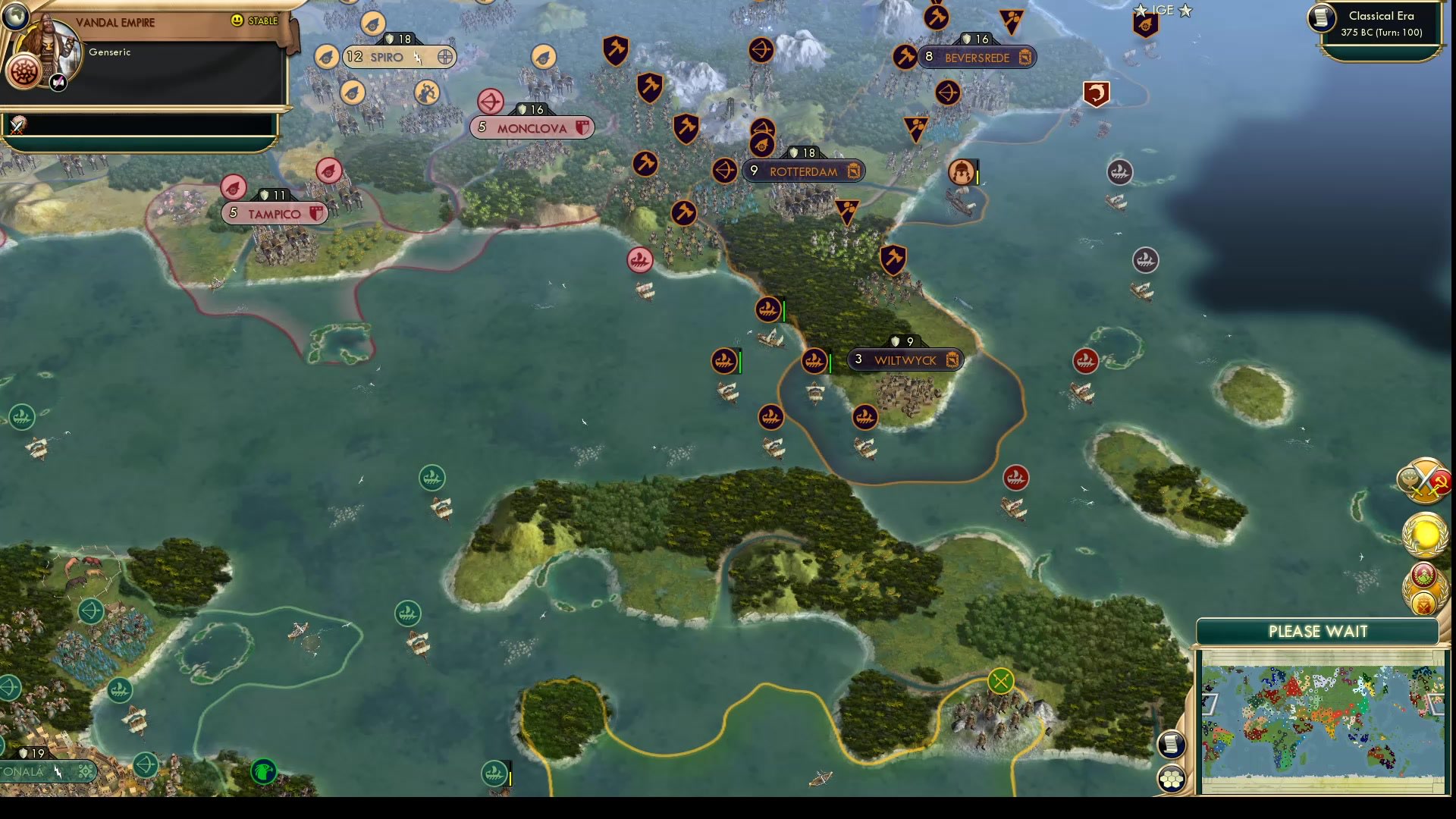 CBR In-Game Screenshot of A Proper Deployment