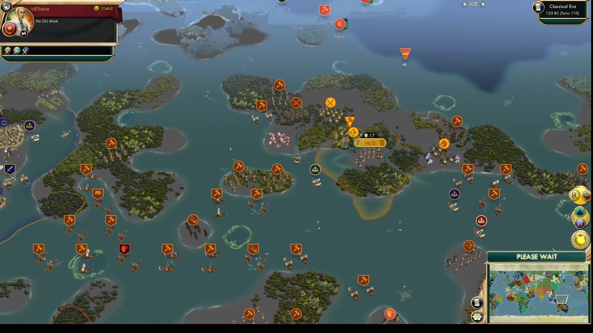 CBR In-Game Screenshot of Gotta Go North