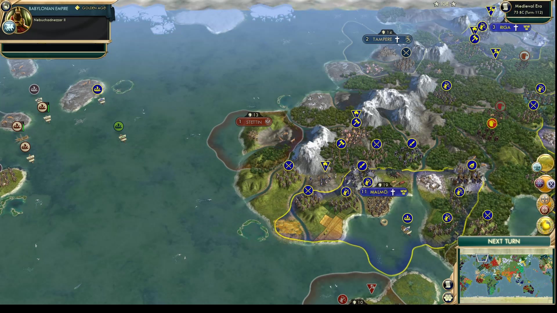 CBR In-Game Screenshot of Stettin Up Shop