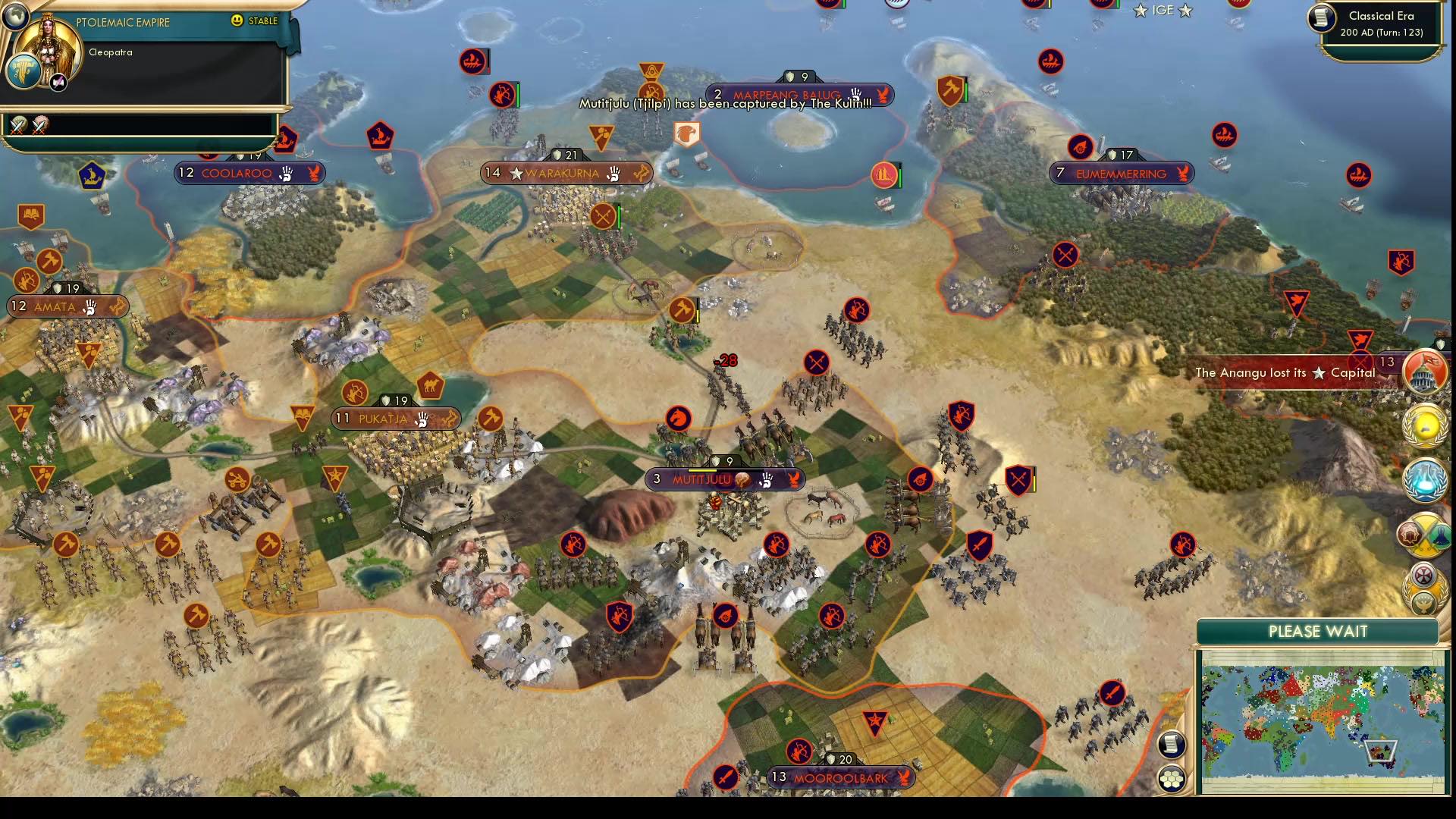 CBR In-Game Screenshot of Mutitju-lose