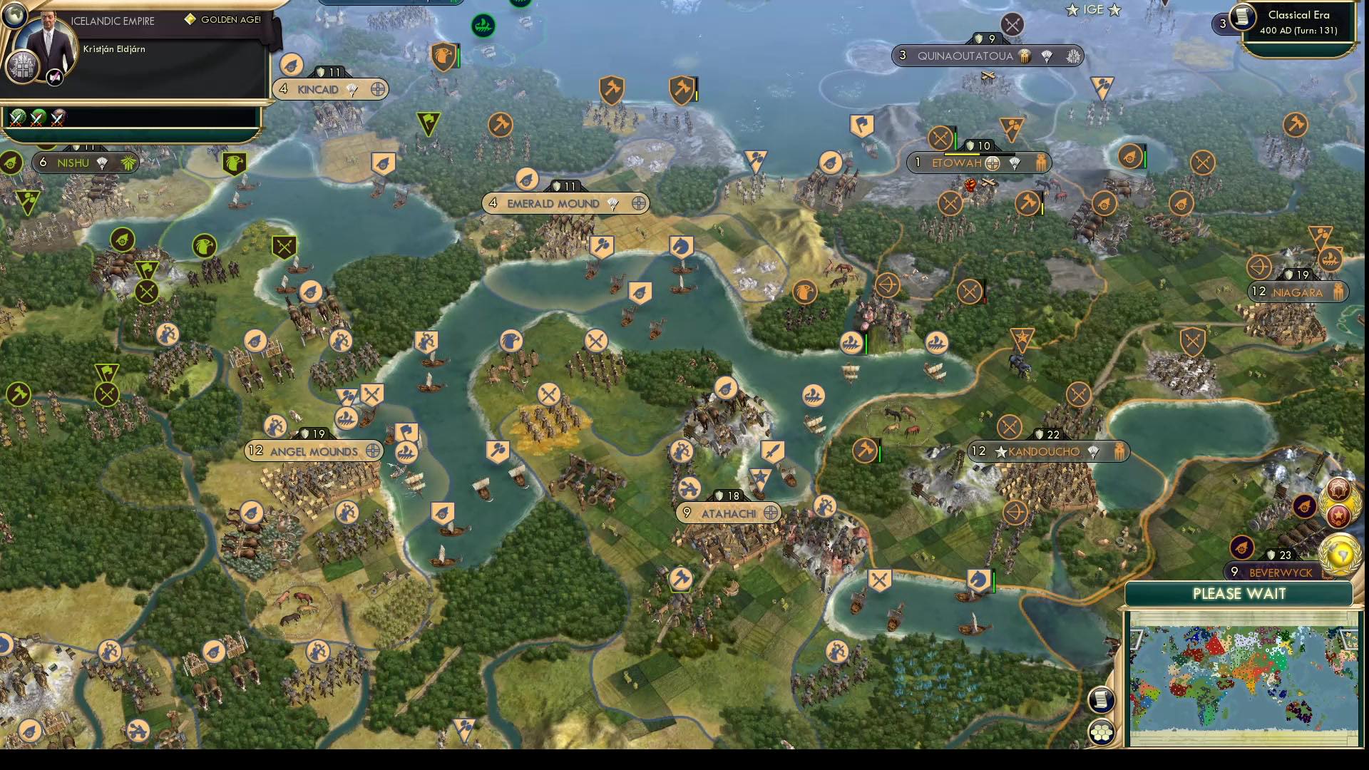 CBR In-Game Screenshot of The Supremely Strong Settler Strategy