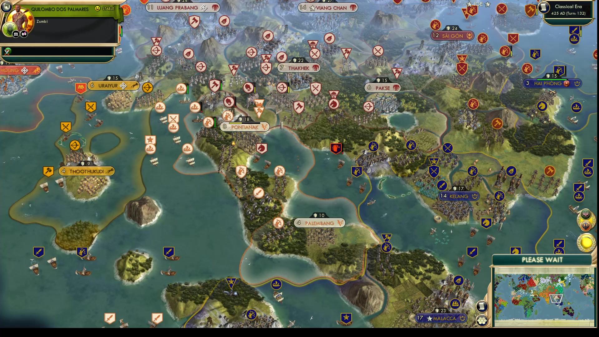 CBR In-Game Screenshot of One Million Elephants and a White Pontianak