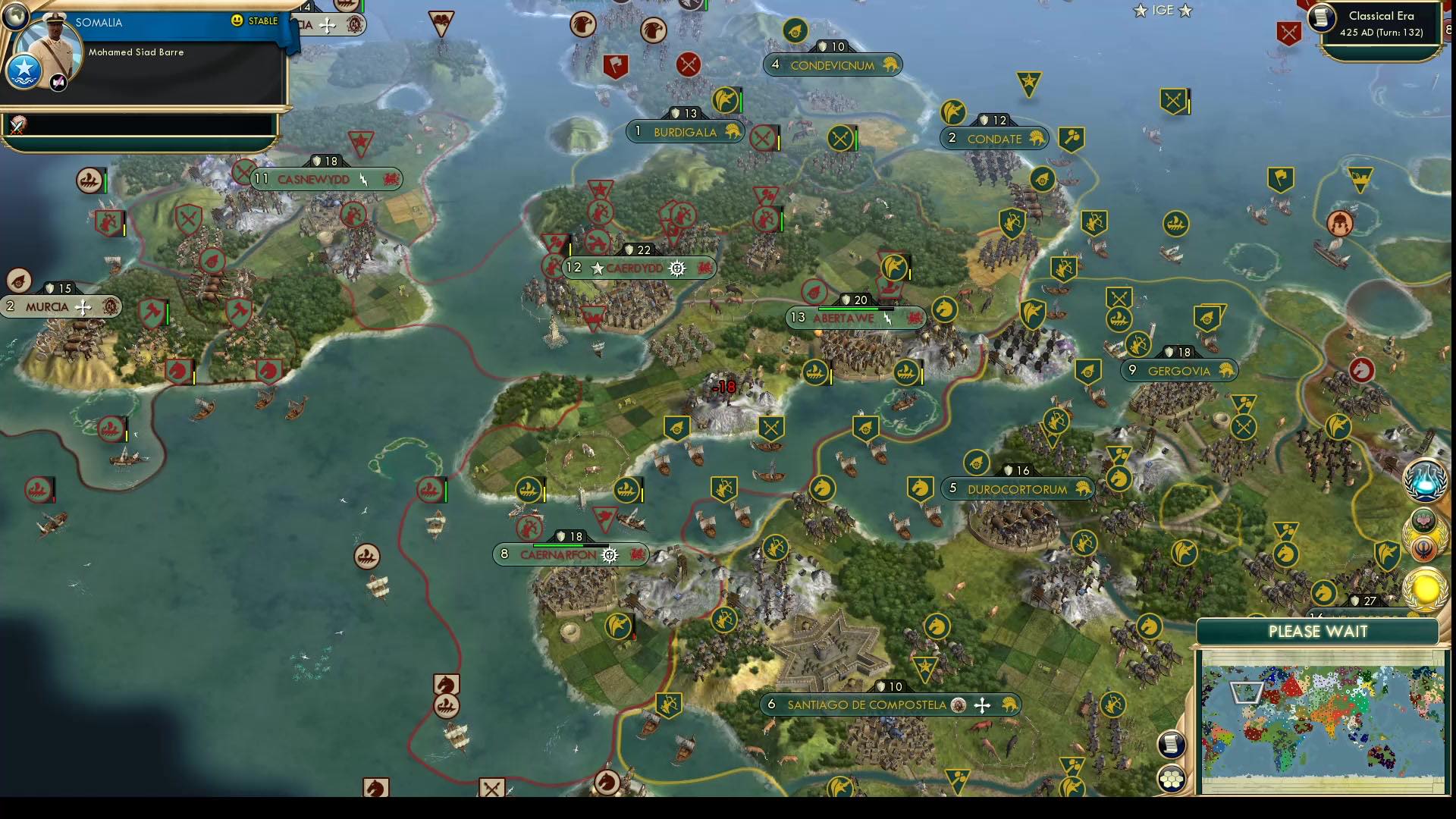CBR In-Game Screenshot of Operation Sea Lion