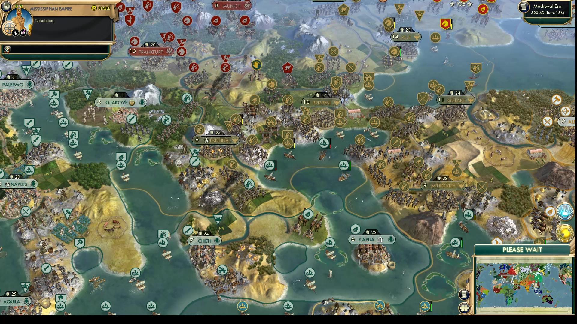 CBR In-Game Screenshot of The return of the Neapolitan Crown