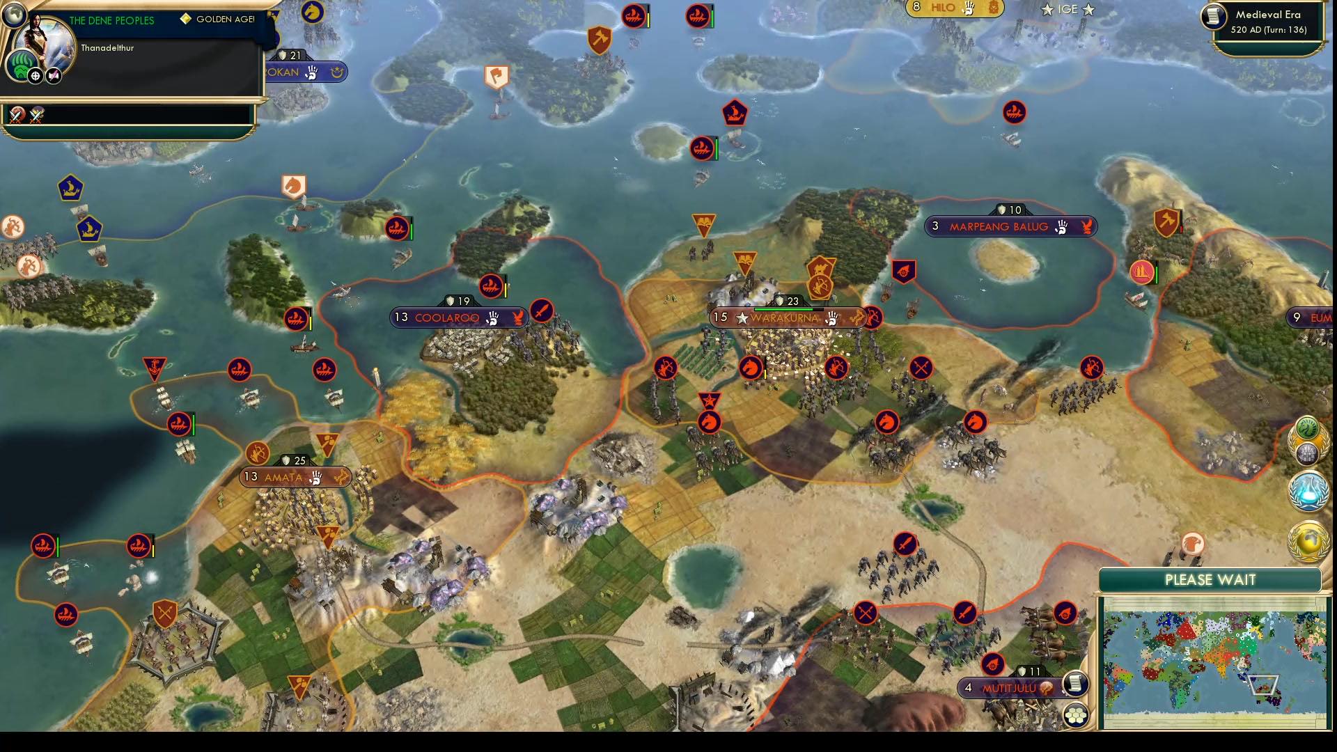 CBR In-Game Screenshot of A rousing speech?