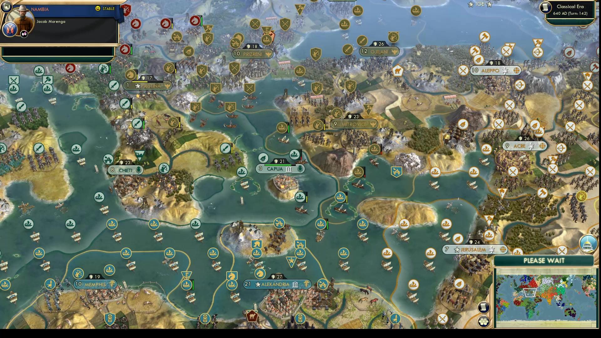 CBR In-Game Screenshot of Pristine counter attack