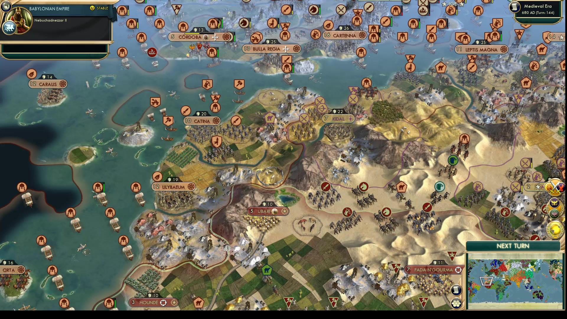 CBR In-Game Screenshot of The fall of Cordoba