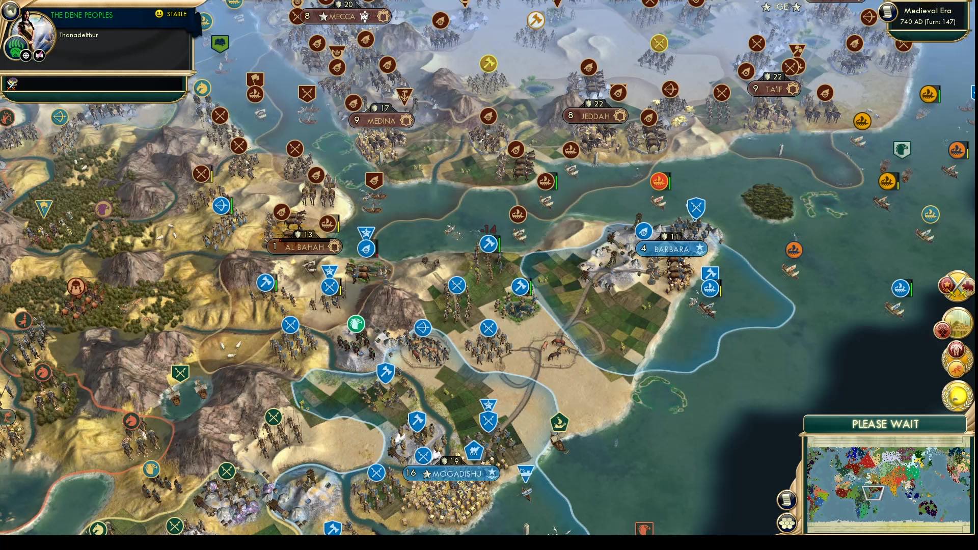 CBR In-Game Screenshot of Pushback from the Horn