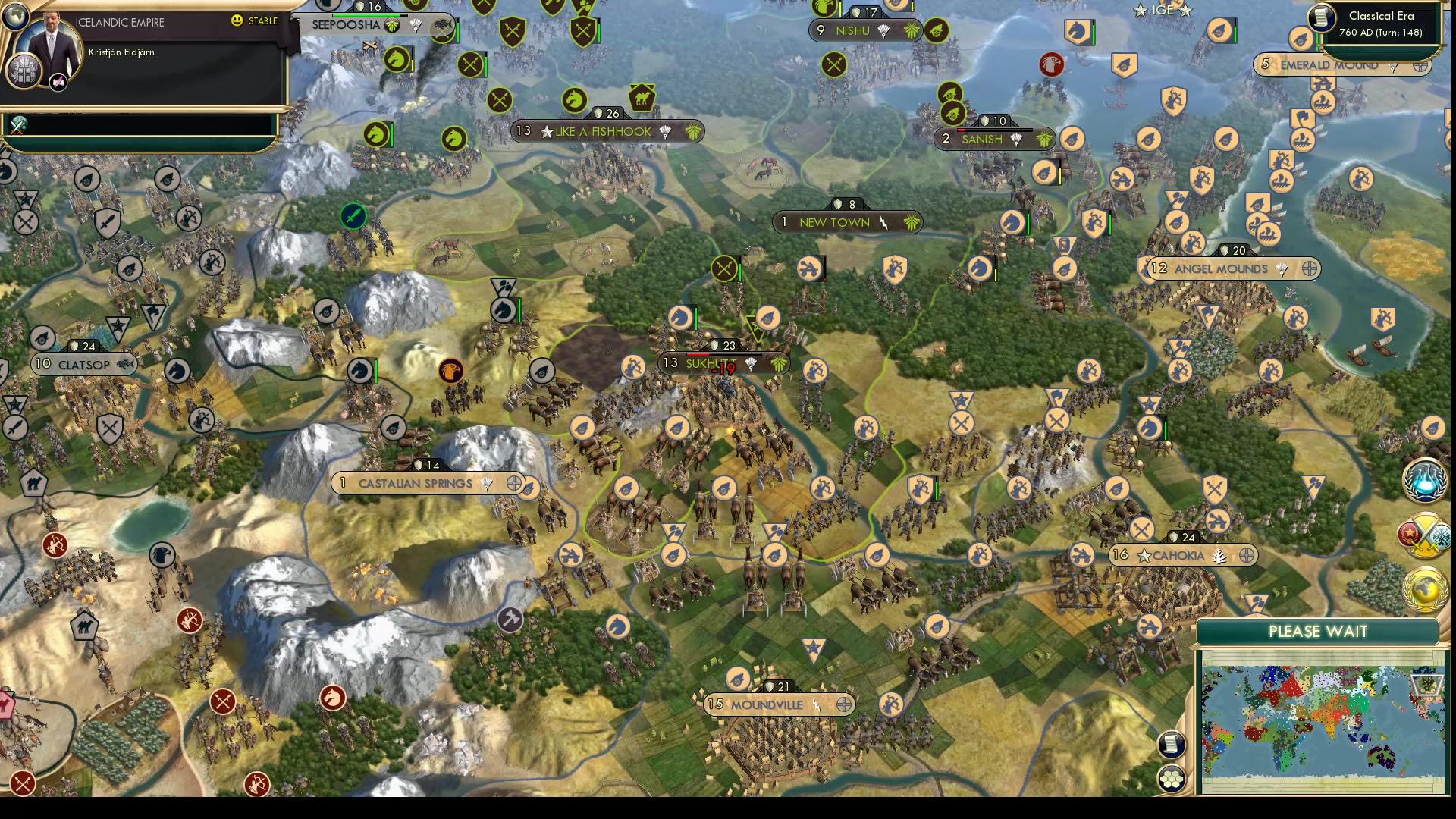 CBR In-Game Screenshot of A New Town called New Town