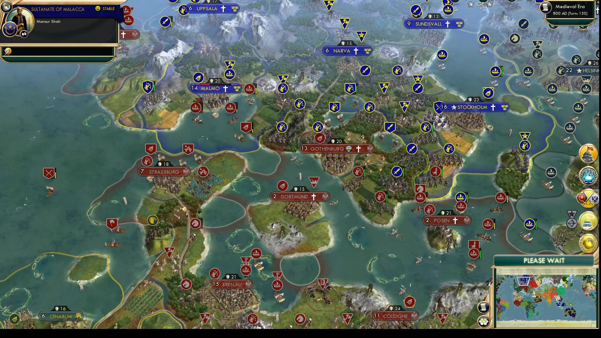 CBR In-Game Screenshot of Lions vs eagles