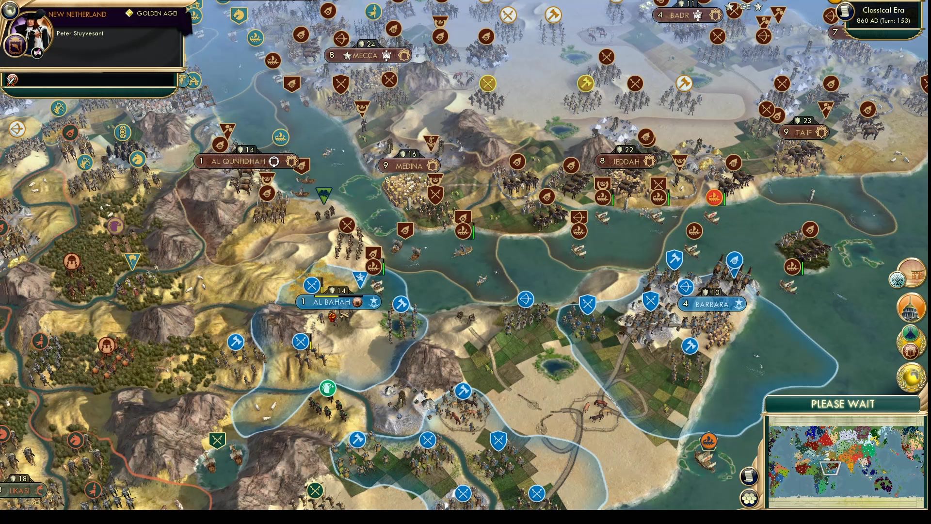 CBR In-Game Screenshot of Battle of the weaks