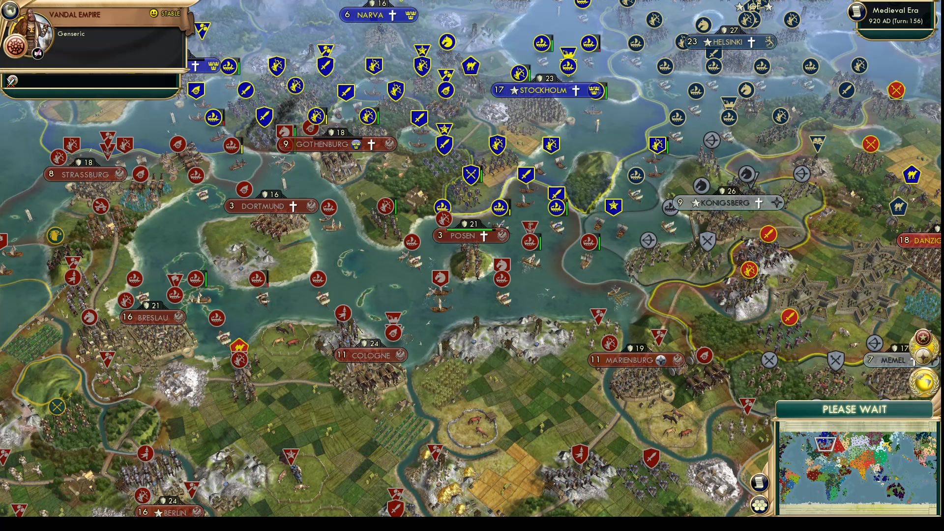 CBR In-Game Screenshot of Freeing the homeland