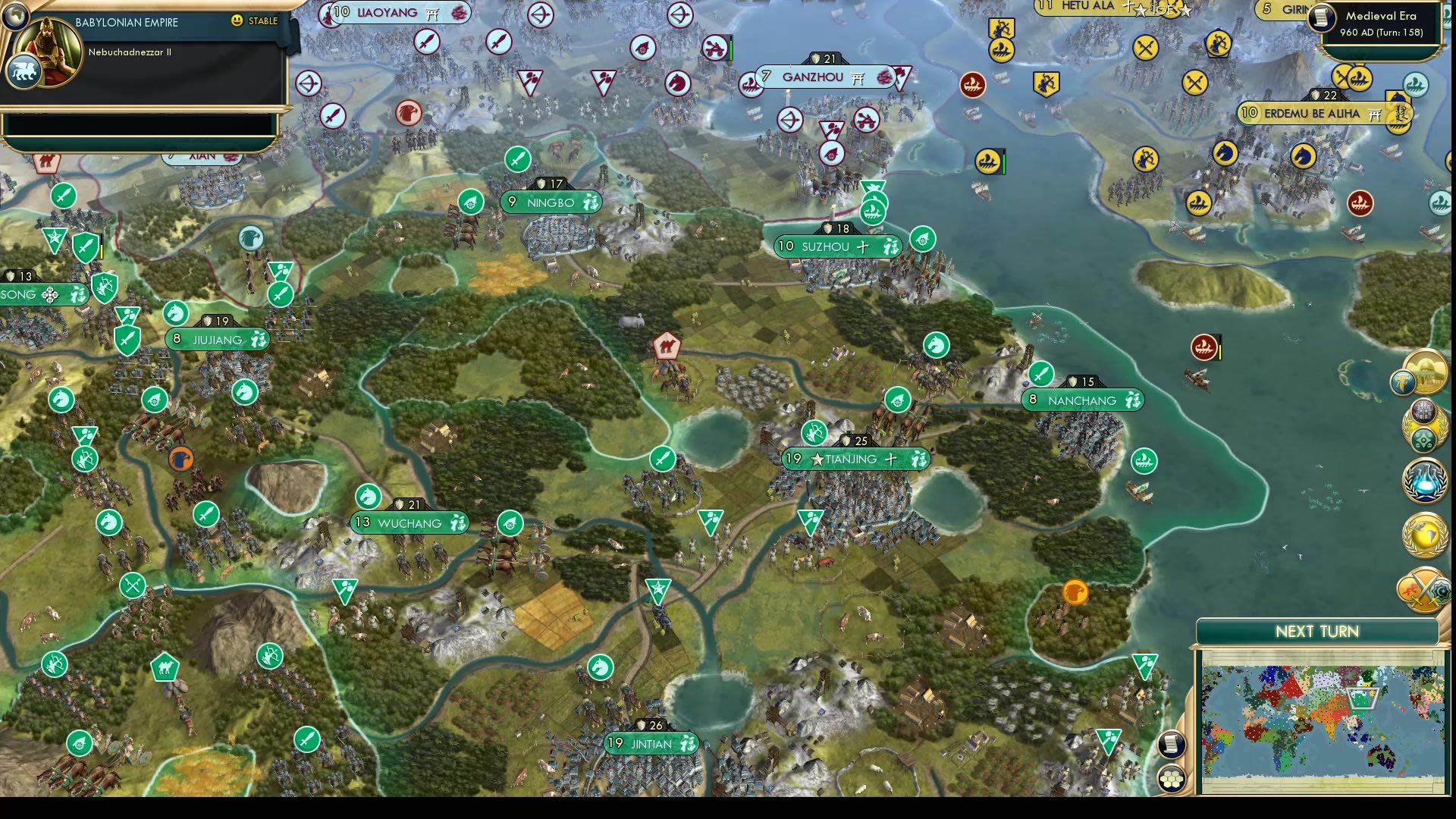 CBR In-Game Screenshot of Taiping - colour to relax/study to