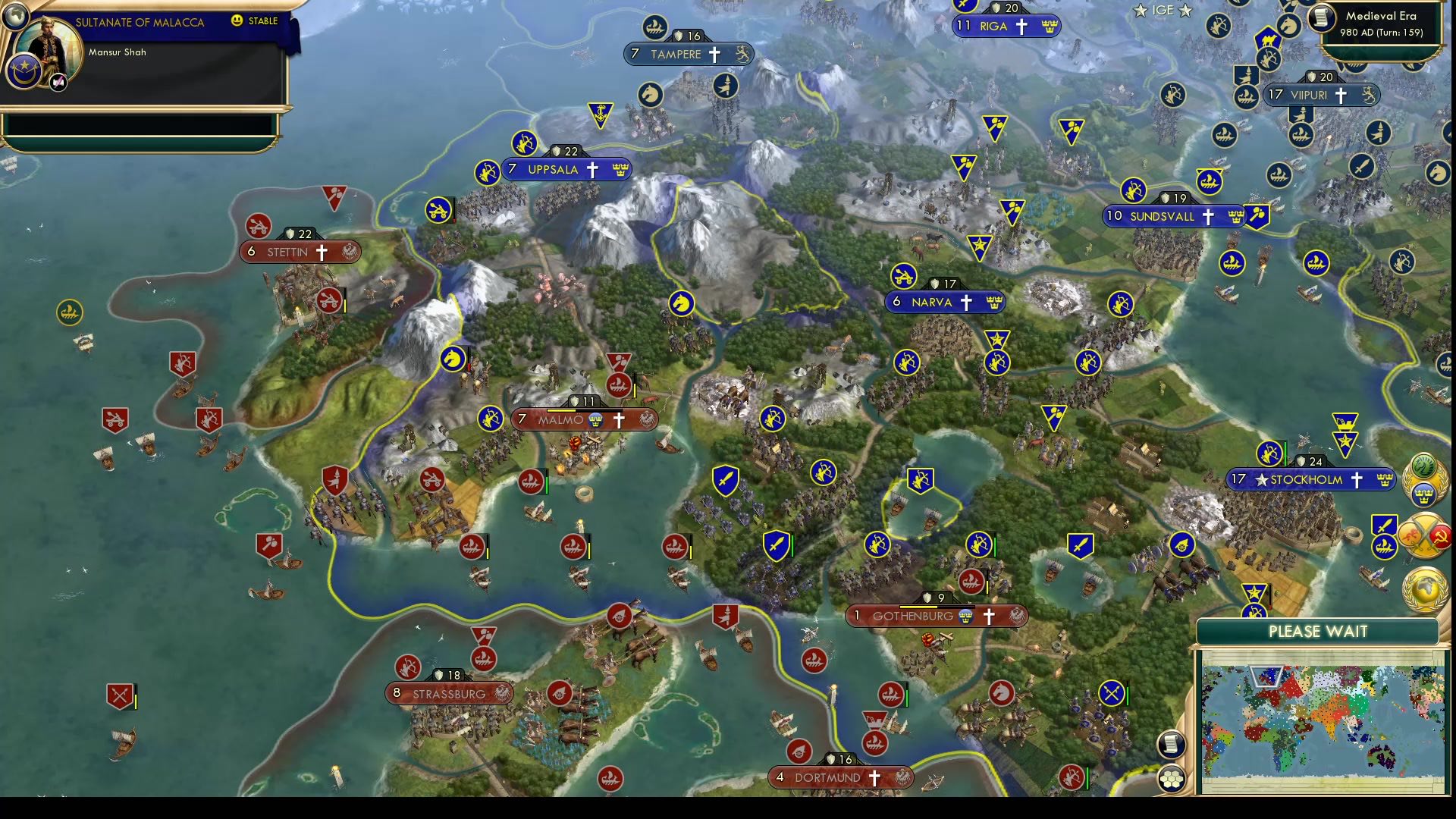 CBR In-Game Screenshot of Battle of the Jutland