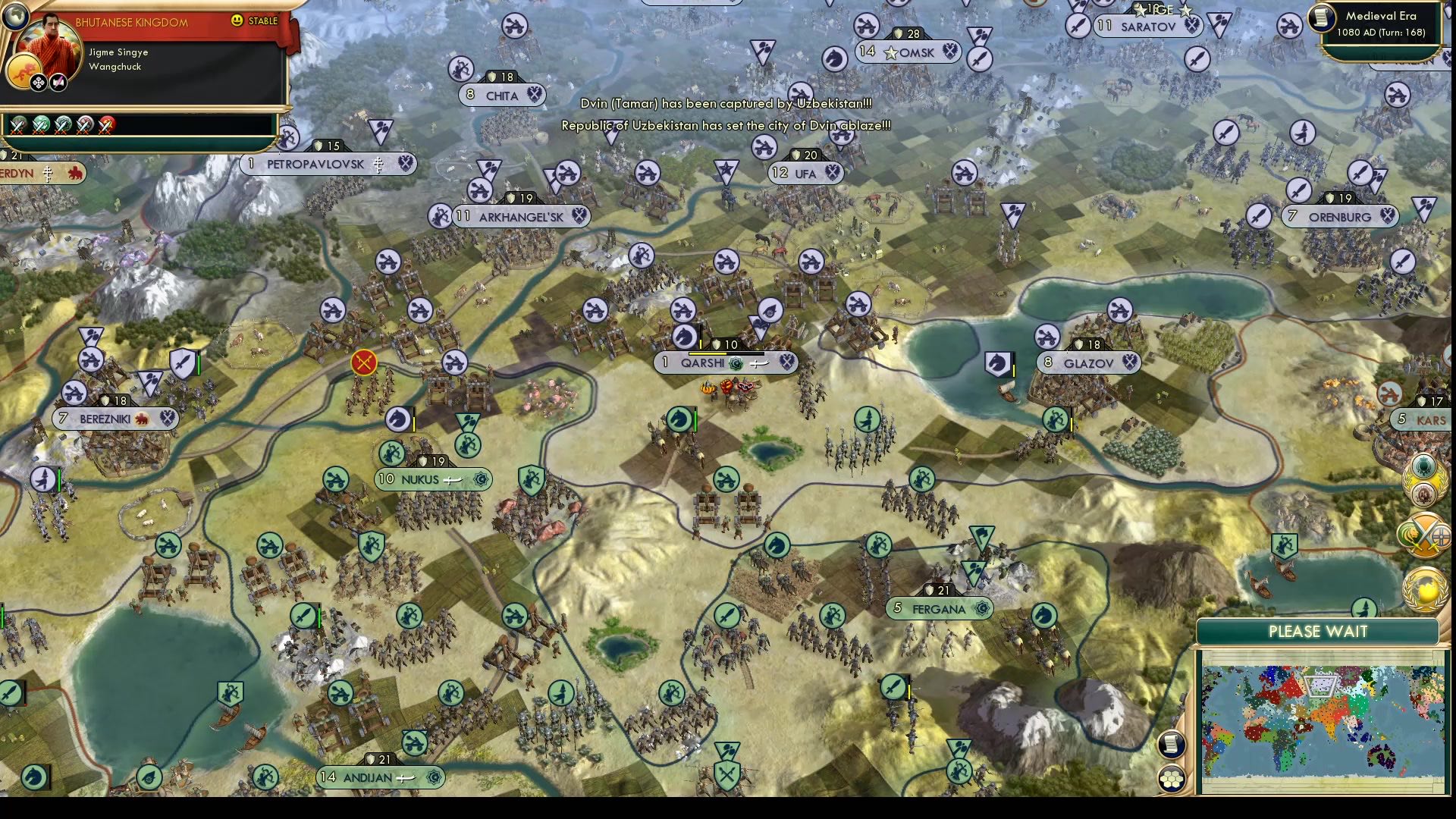 CBR In-Game Screenshot of Leonida distant smile